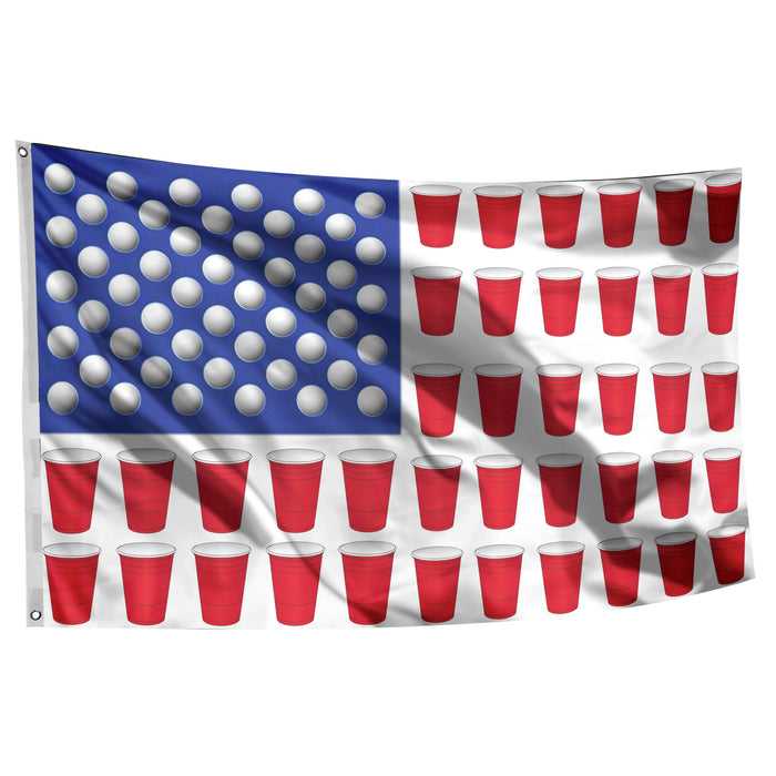 Pong American Flag